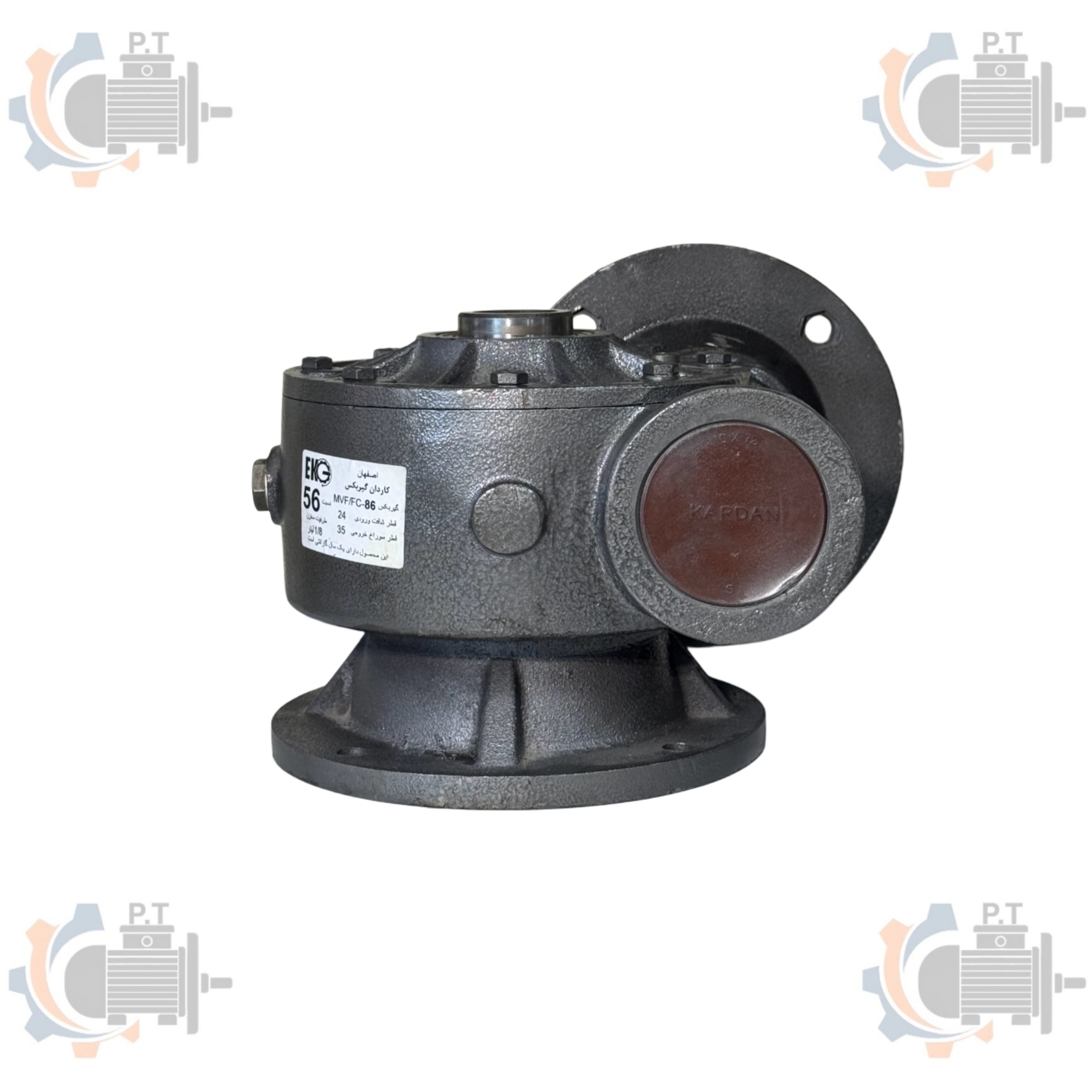 گیربکس حلزونی کاردان تیپ: MVF - FC 86 - تصویر 5